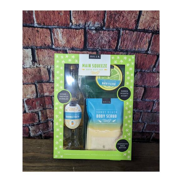 Hallu Main Squeeze 3 Pcs Bath Gift Set - Picture 5 of 5